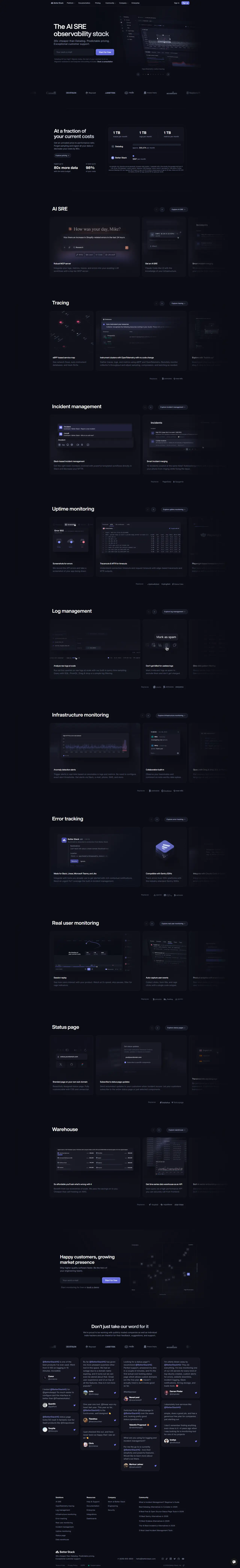 Better Stack screenshot