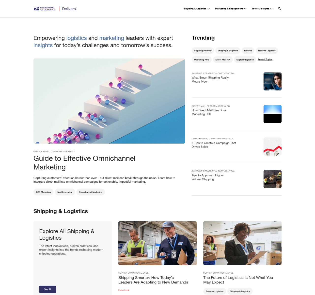 USPS Delivers screenshot