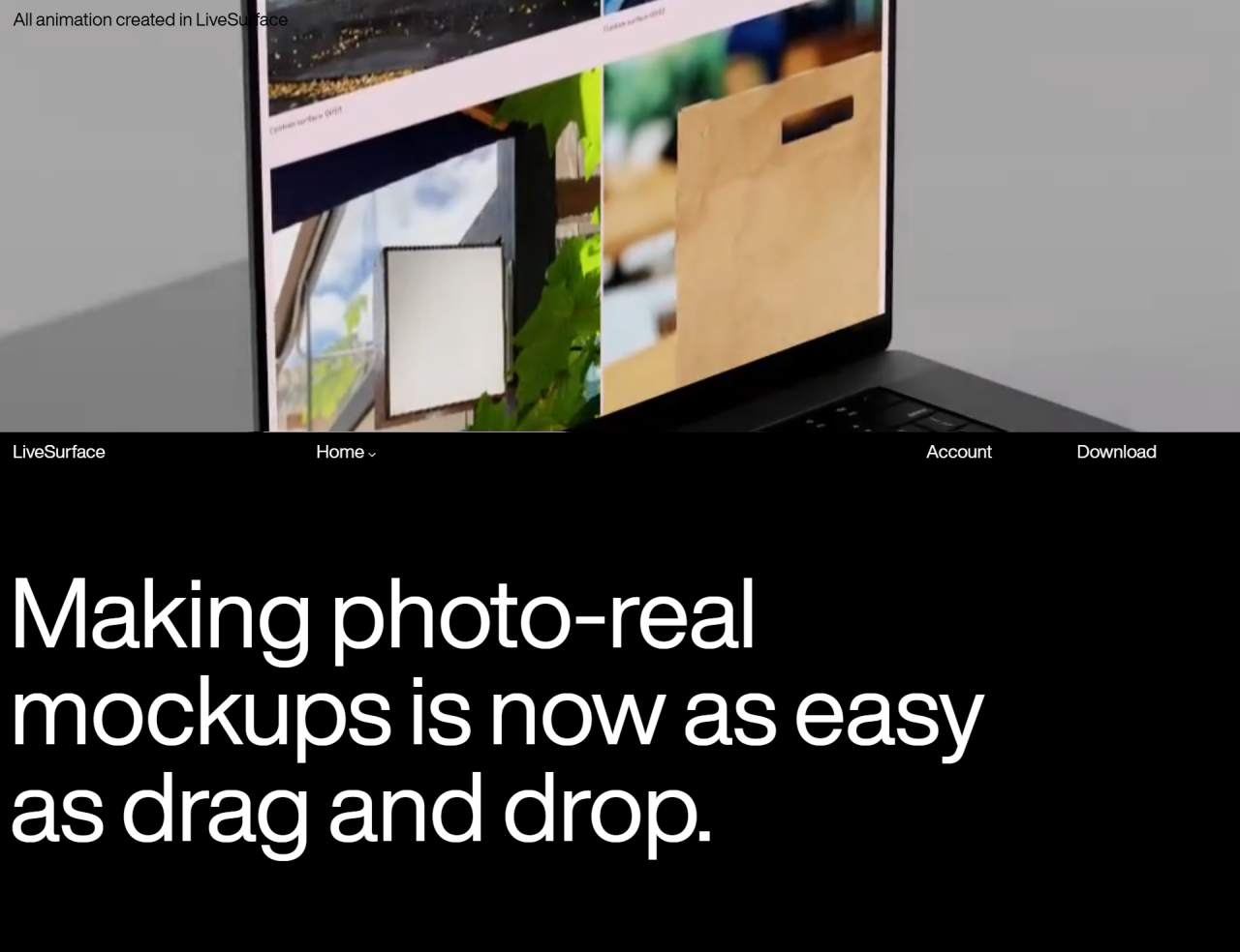 LiveSurface screenshot