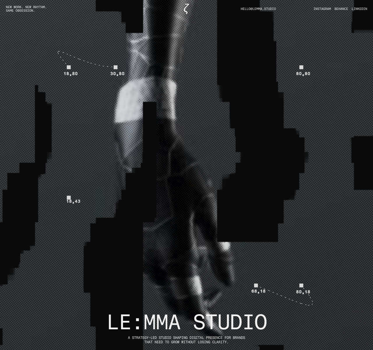Lemma Studio homepage design — Production